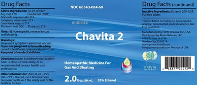 Chavita 2 (2 oz bottle label)